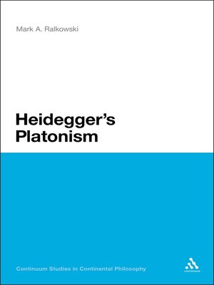 cover image of Heidegger's Platonism